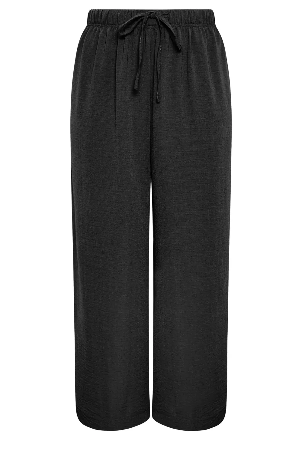 YOURS Curve Olive Green Twill Wide Leg Trousers