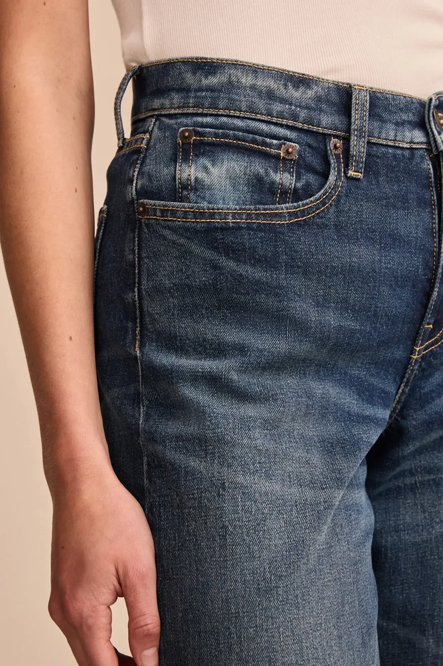 Stevie High Leg Rise Wide Leg