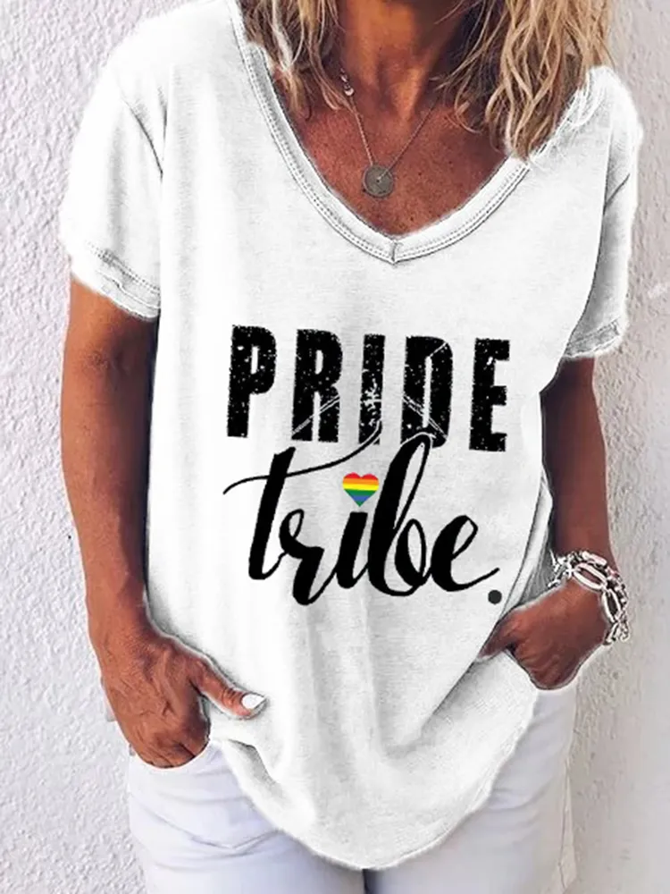 Women'S  Pride V-Neck T-Shirt