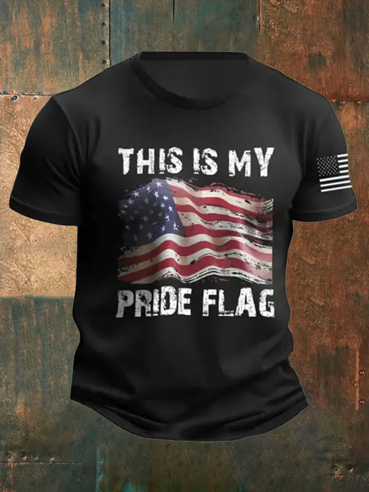Men'S Shirt This Is My Pride Flag T-Shirt
