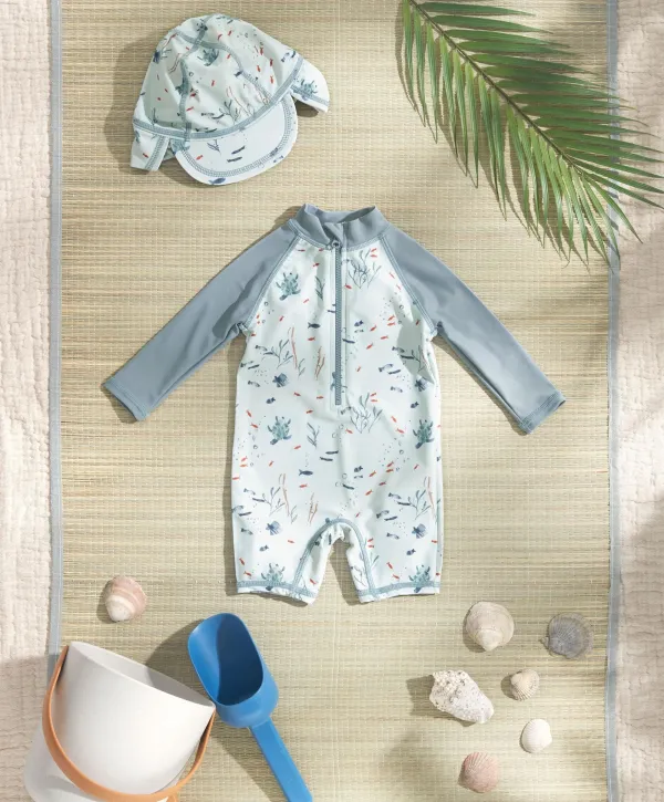 Deep Blue Sea Swim Hat