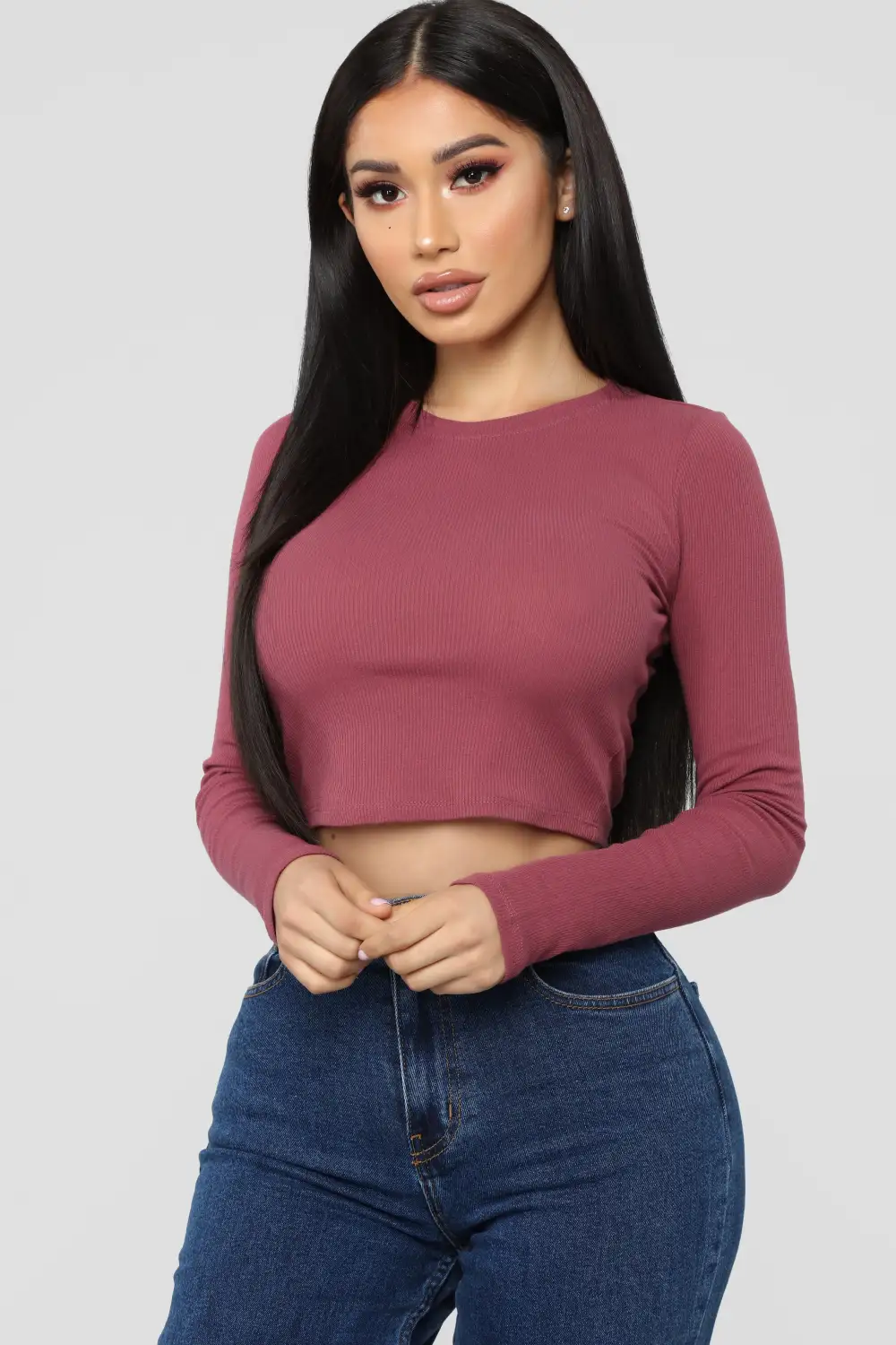 Waiting For You Tee - Mauve