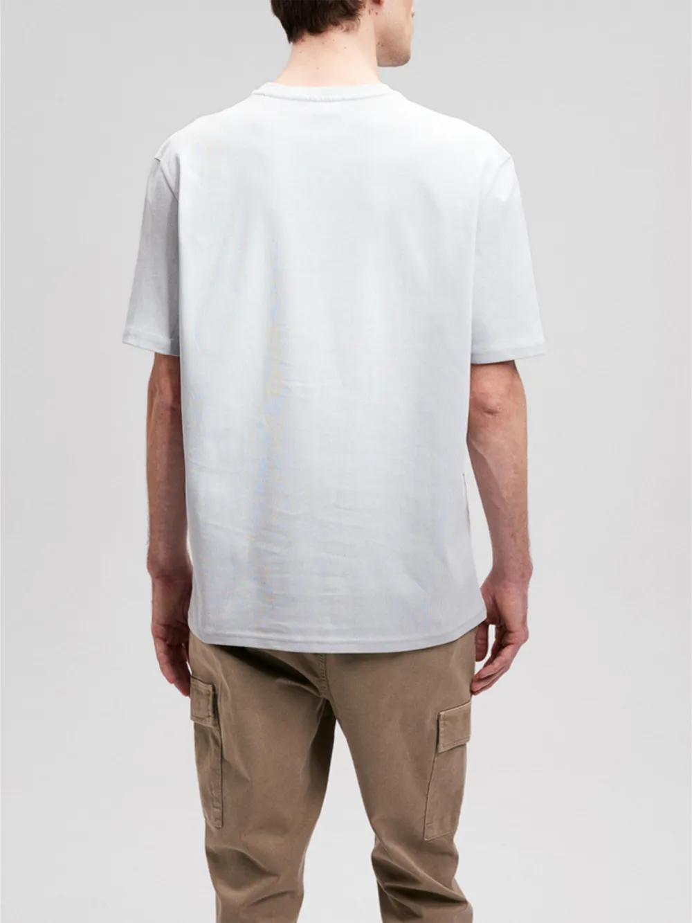 Gray Camouflage Print Short - Sleeve Tee