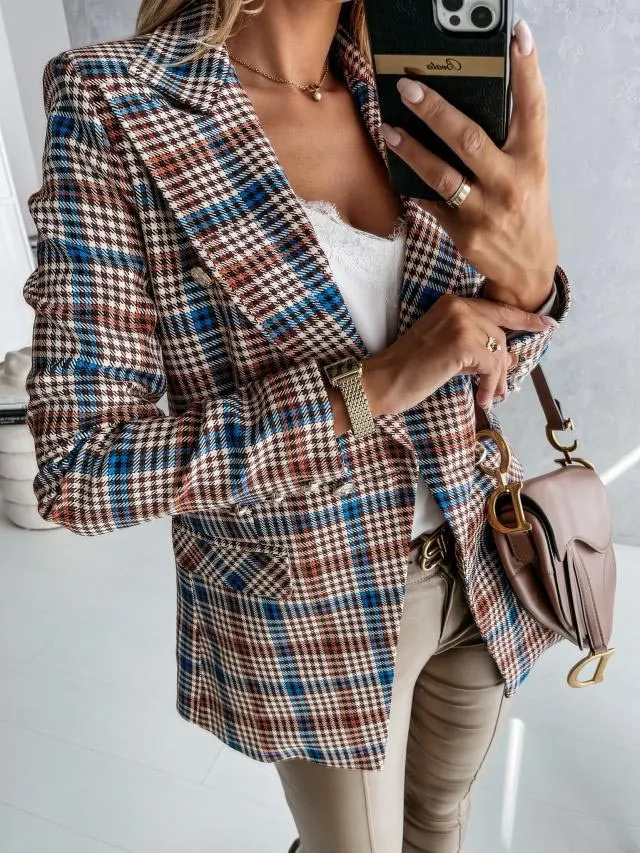 Plaid Set Jacket