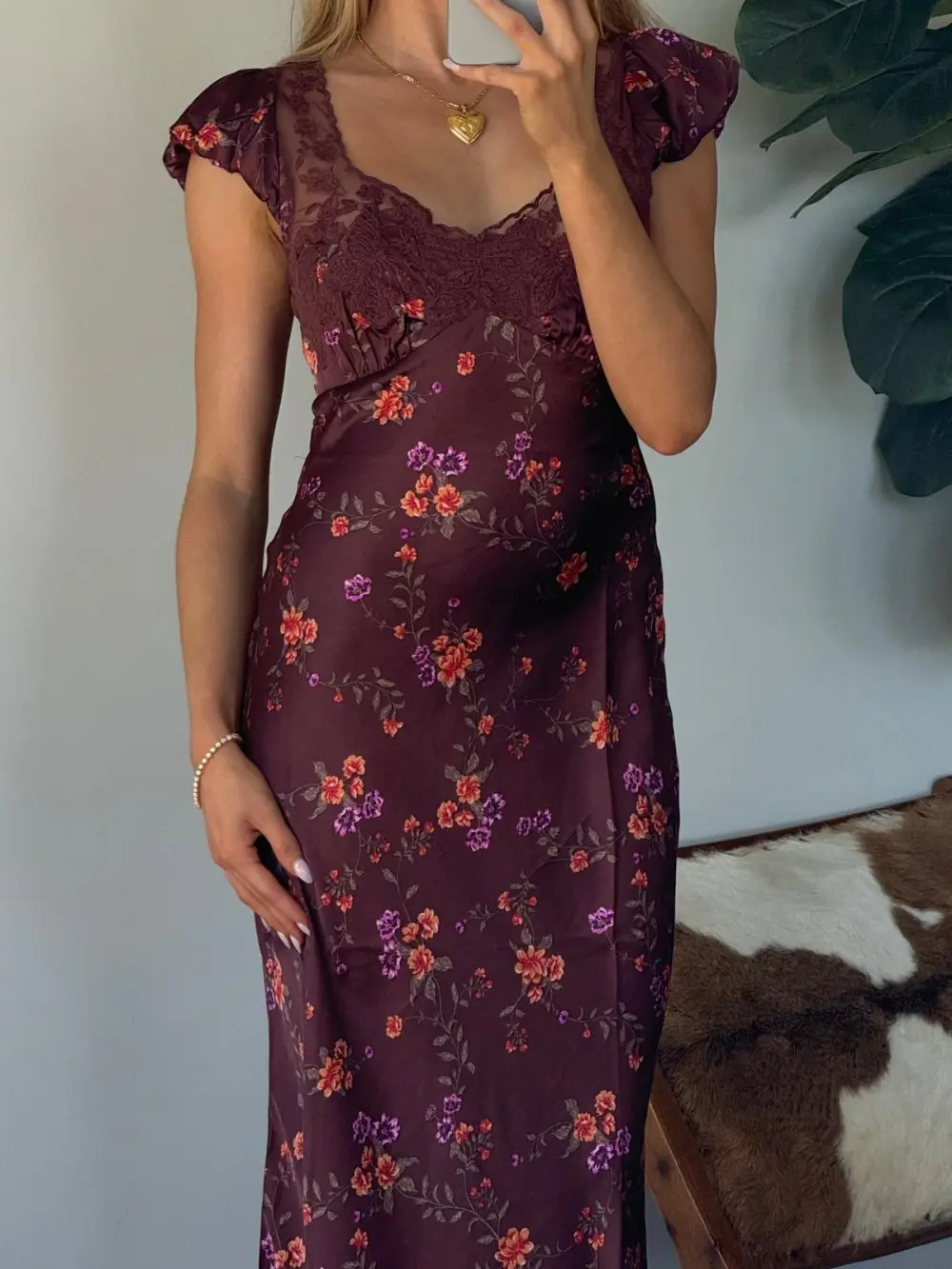 Free People Butterfly Babe Midi Dress