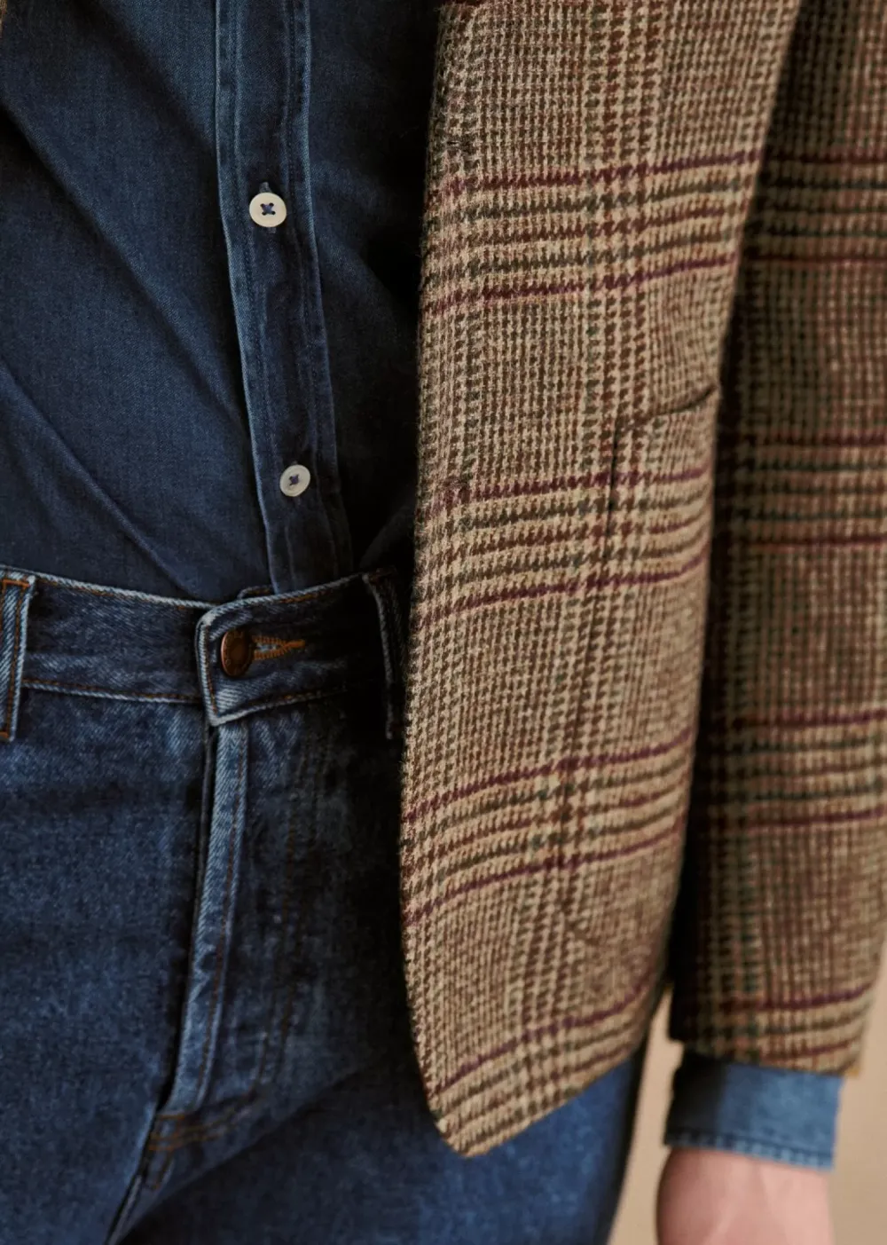 Classic Notched Collar Jacket