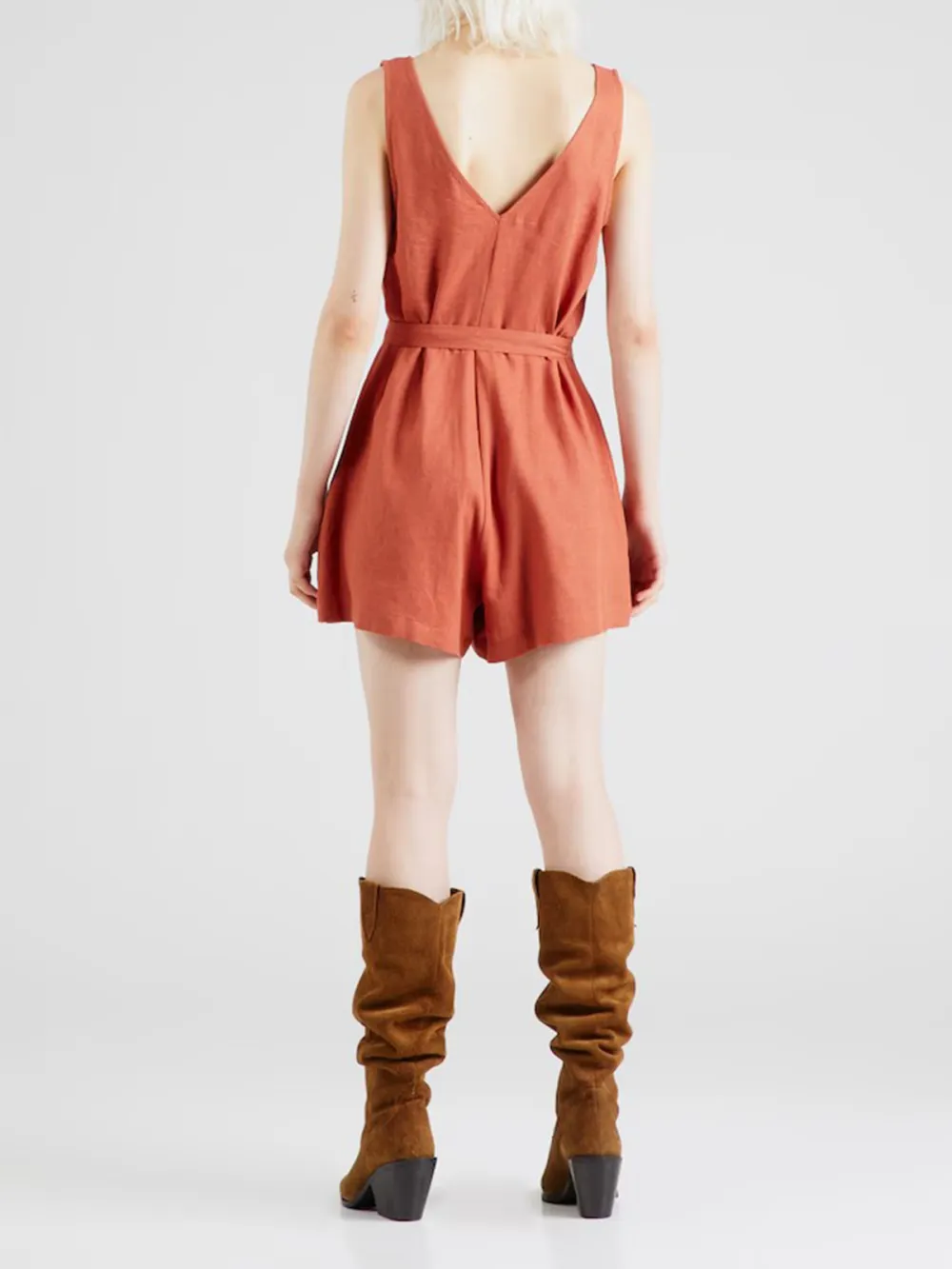 Casual Style Short Jumpsuit