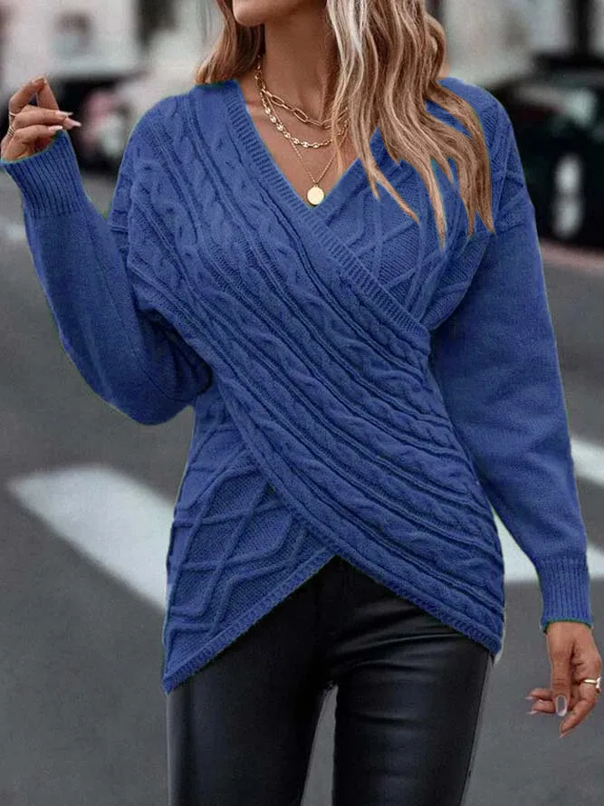 Plain Loose Casual Sweater