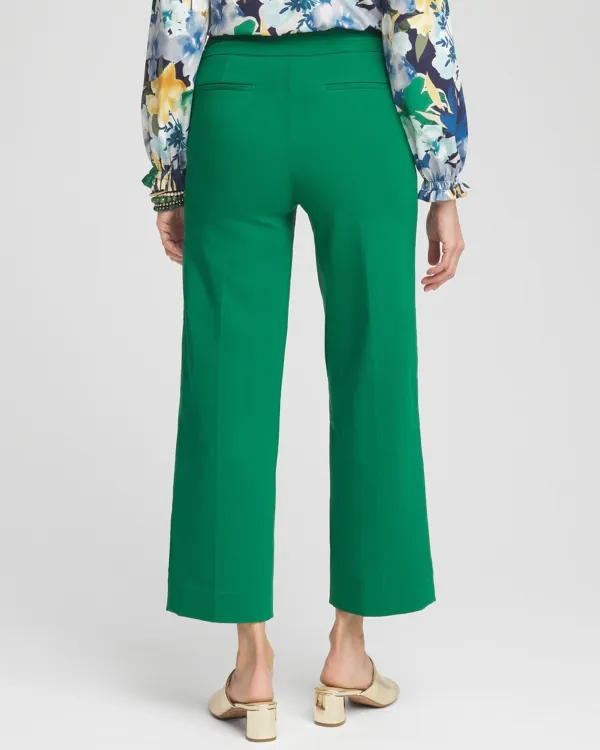 High Waisted Straight Leg Trousers