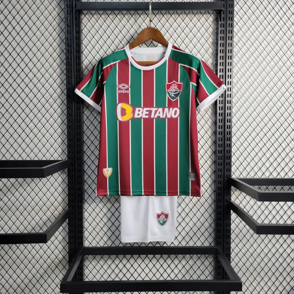 Conjunto Infantil Fluminense I 23/24 - Vinho e Verde