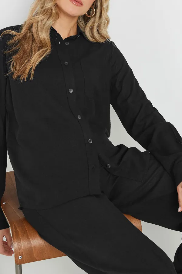 Women's Linen Long Sleeved Shirt