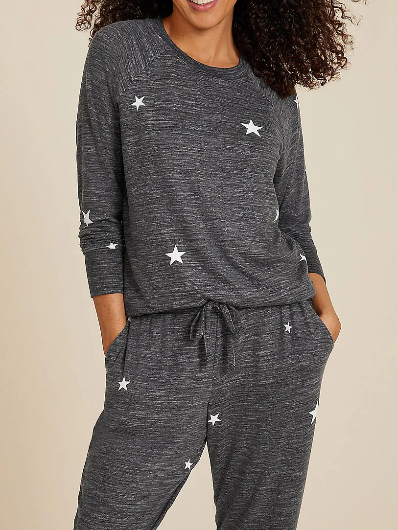 Casual Style Star Lounge Top