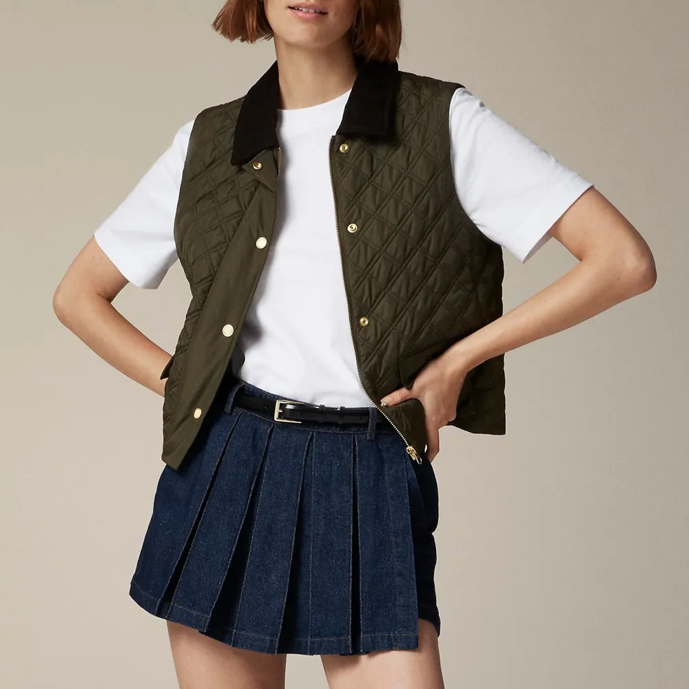 Plain Quilted vest