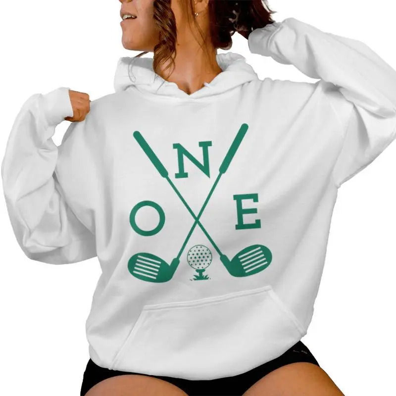Golf Birthday 1St Birthday Hole In One Boys Girls Women Hoodie