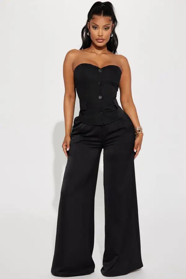 Off To A Great Start Top - Black