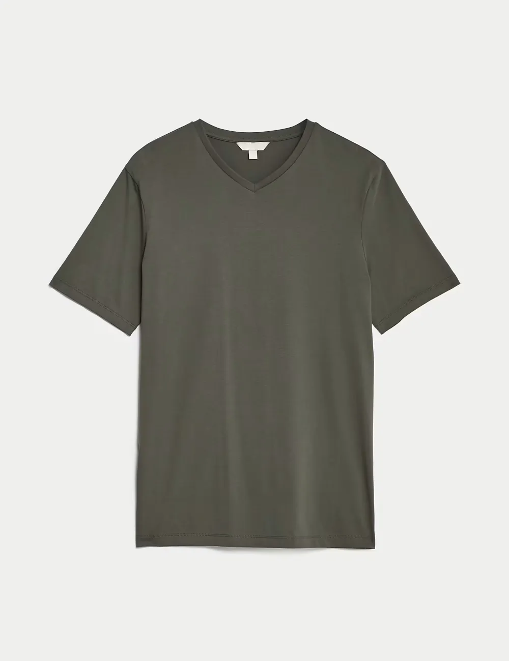 Pure Cotton V-Neck T-Shirt