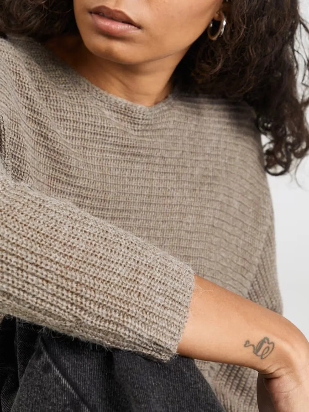 Crew Neck Long Sleeve Sweaters