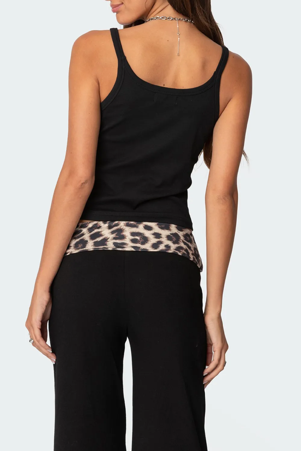 Black Basic Babe Tank Top