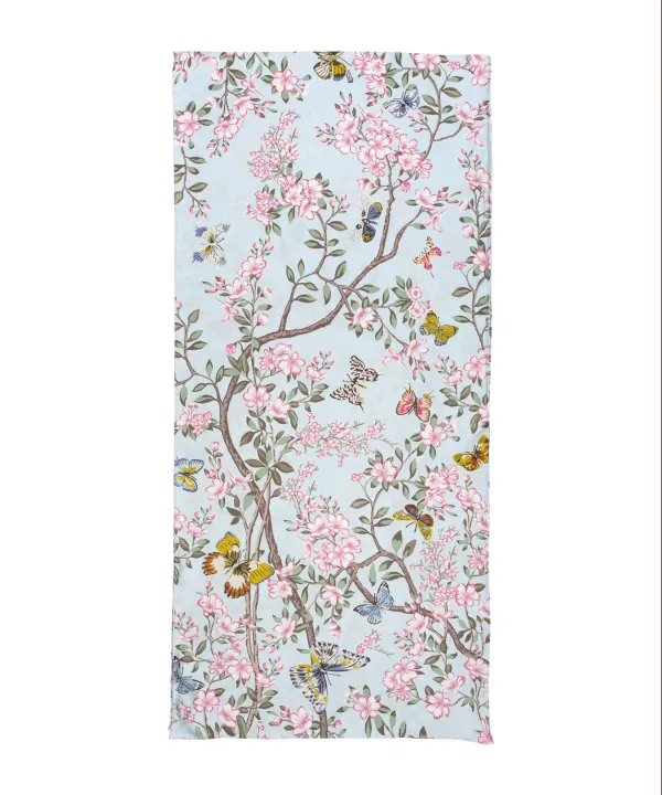 Spring Unfolding Casual Style Silk Oblong Scarf