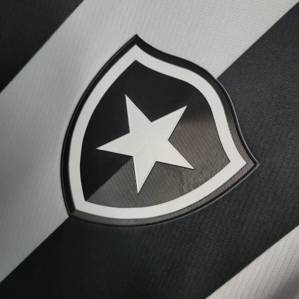 Camisa Botafogo Home 22/23 - Preta e Branca