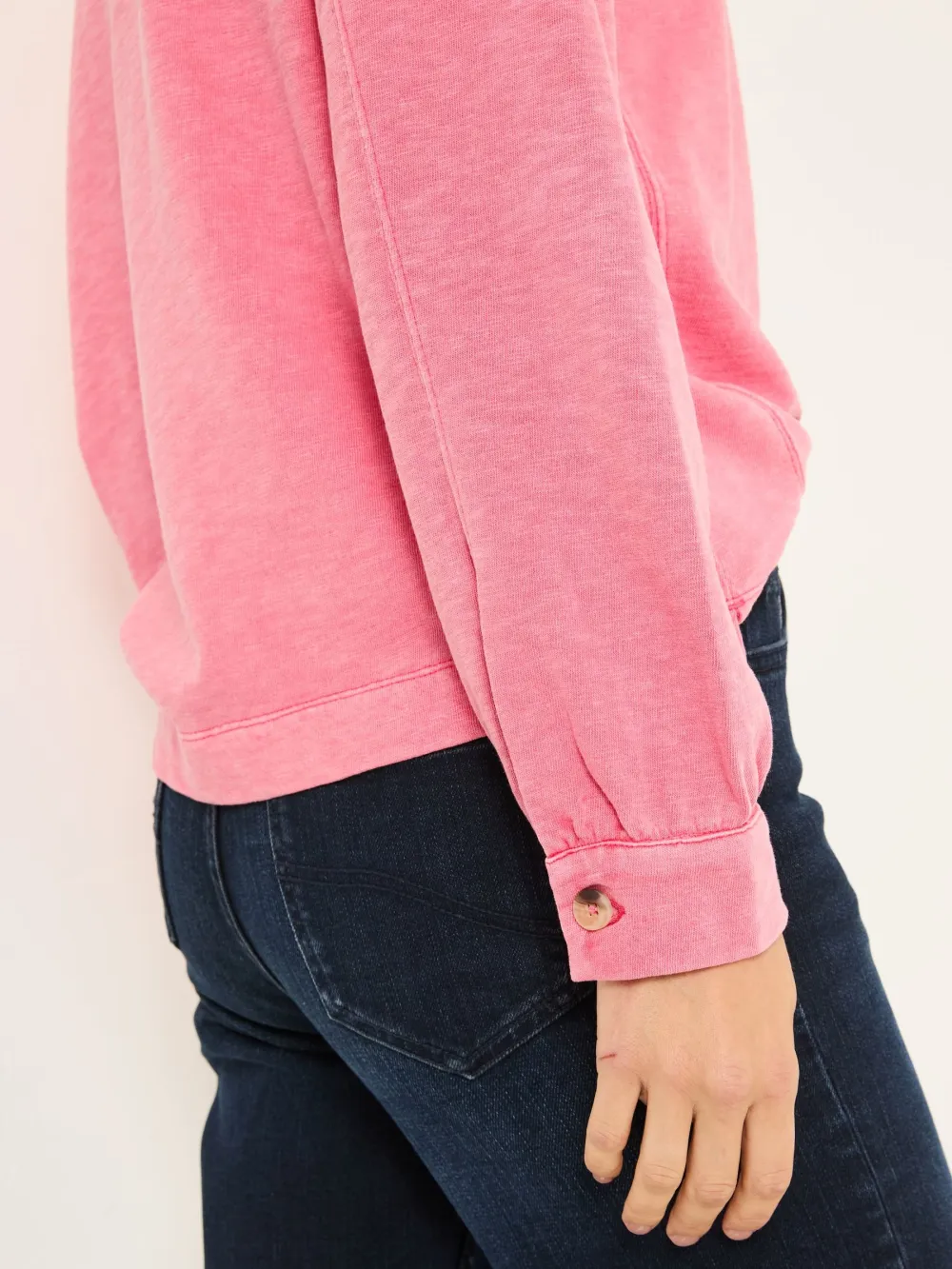 Blush Pink Crew Sweat Top