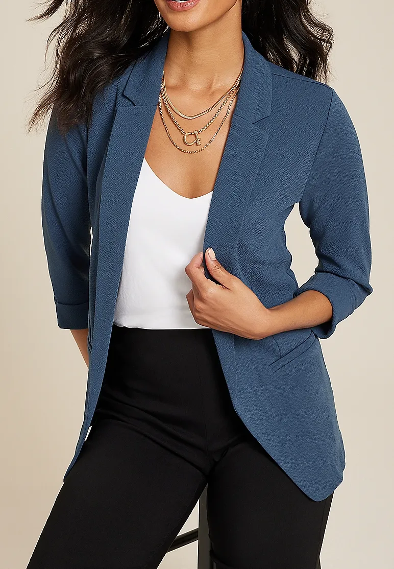 Open Front Blazer