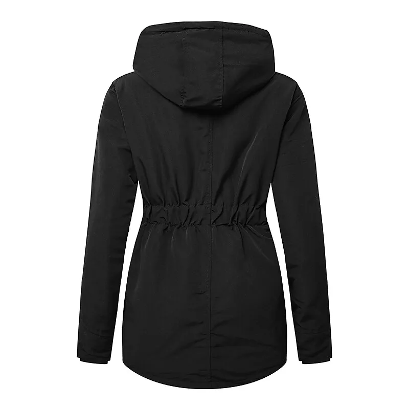 Women's Parka Street Fall Winter Long Coat