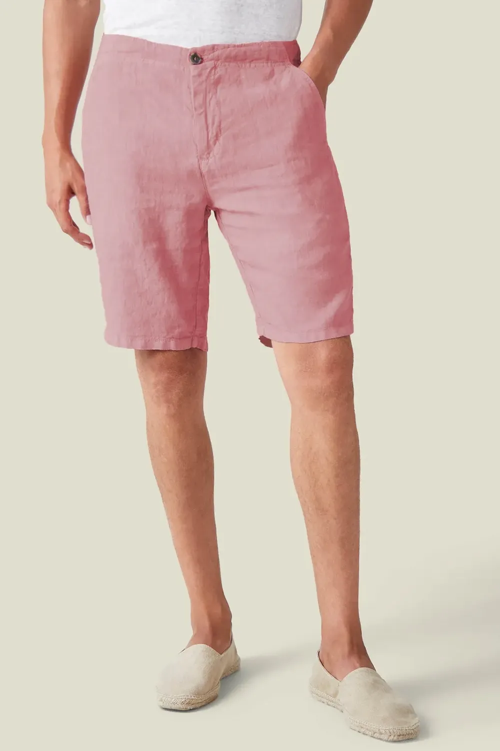 Linen Fabric Material Shorts