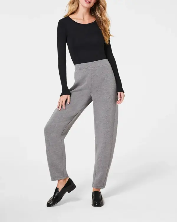 High Waist Barrel Leg Pant