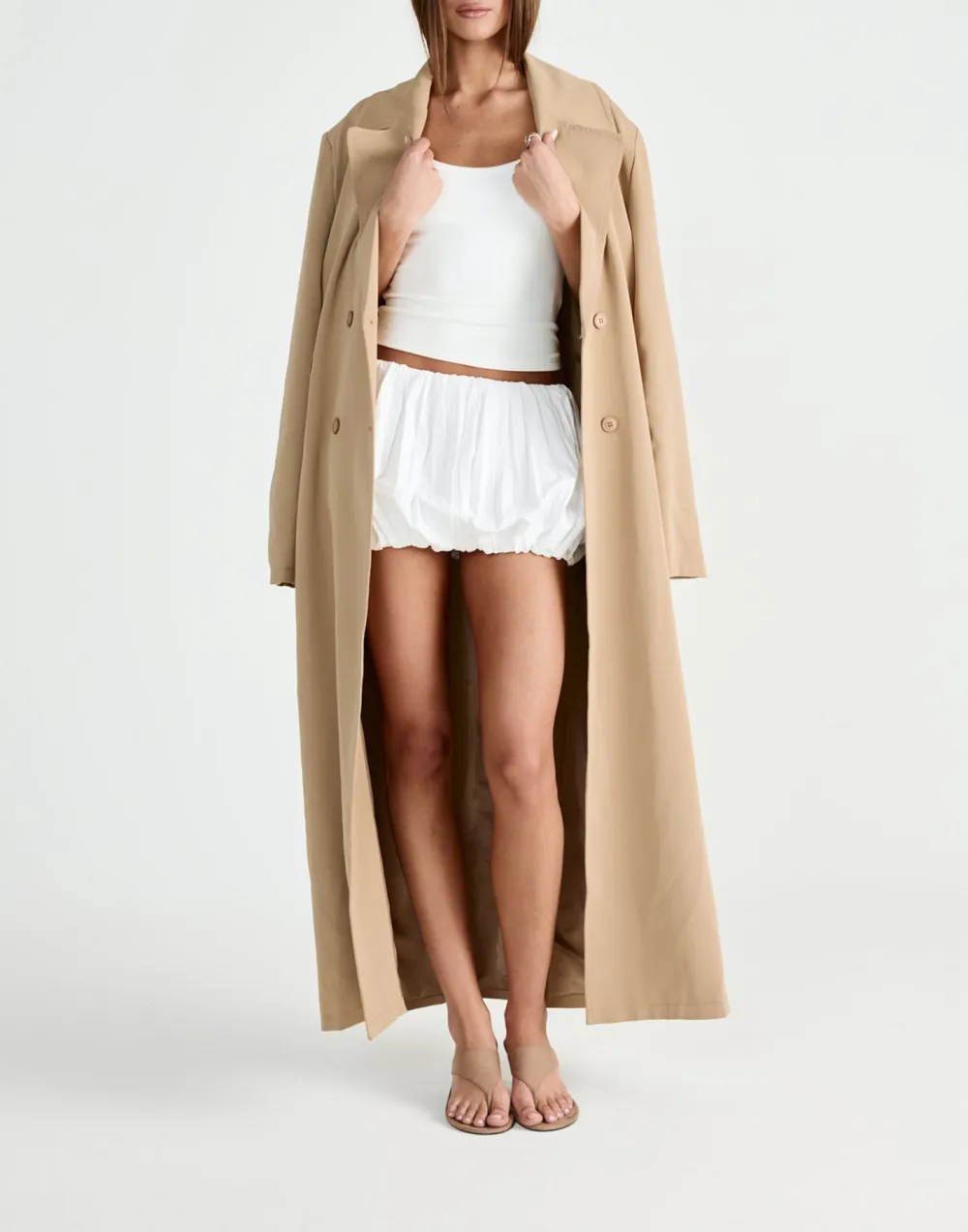 Pure Cotton Breathable Pleated Women's Skirt