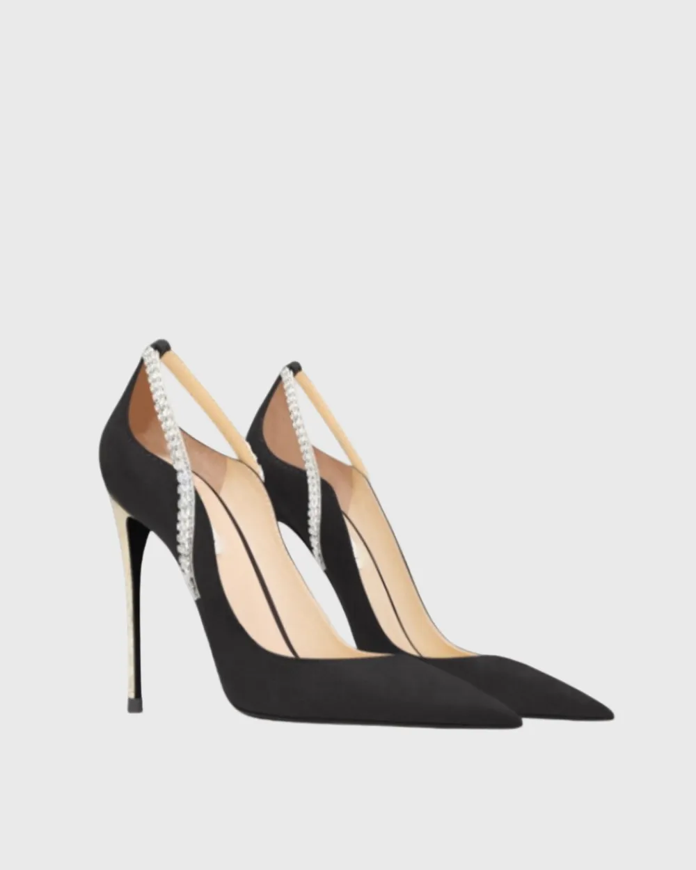 Pearl Cutout Pumps