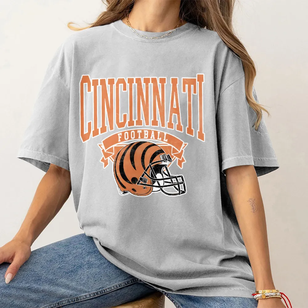 FOOTBALL PATTERN PRINTED TEE 02