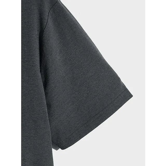 Women's T shirt Tee Cotton 100% Cotton Butterfly Heart pea green Black White Basic Print Short Sleeve Home Daily Date Basic Round Neck Regular Fit T-shirt Sleeve Summer