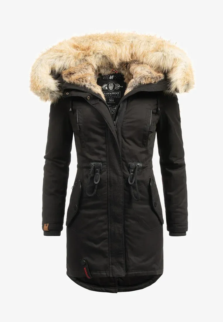 ladies parka coat Pink