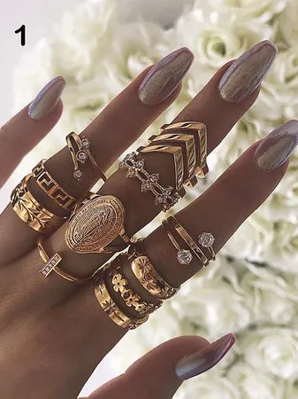 Women Vintage Ring Sets(⚡Clearance Sale)