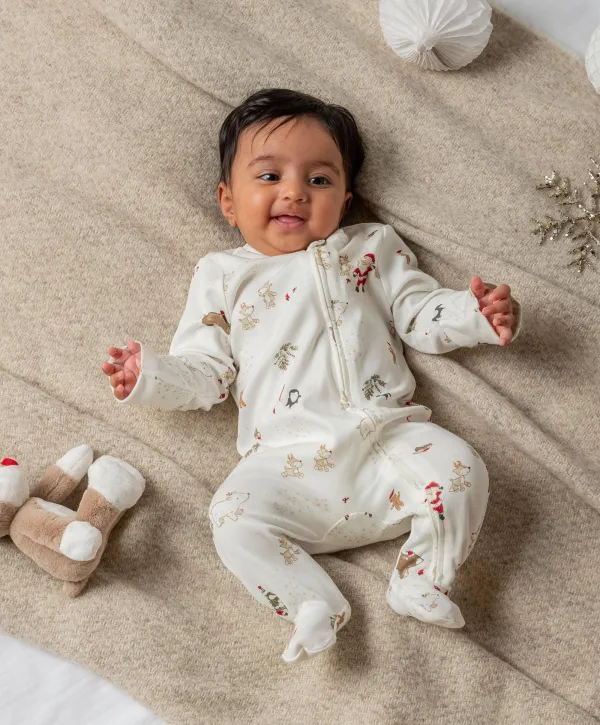 Night Before Christmas Sleepsuit