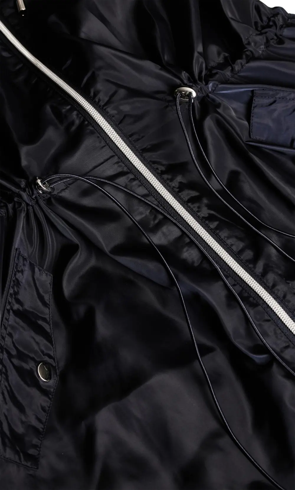 Evans Navy Lightweight Hooded Jacket