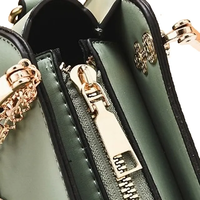 Women's Handbag Crossbody Bag Shoulder Bag PU Leather Daily Pendant Solid Color naturals Black Pink