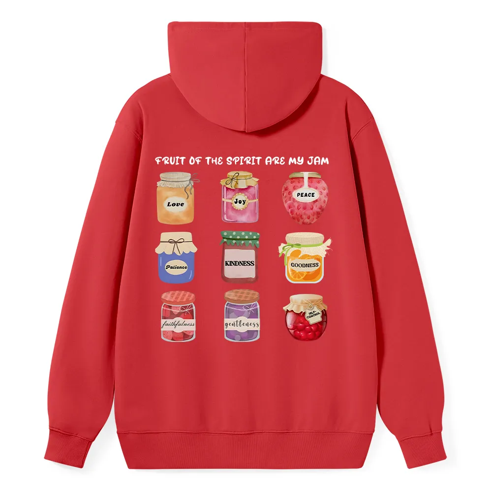 Fruit Of The Spirit Are My Jam Christian Classic Hoodie