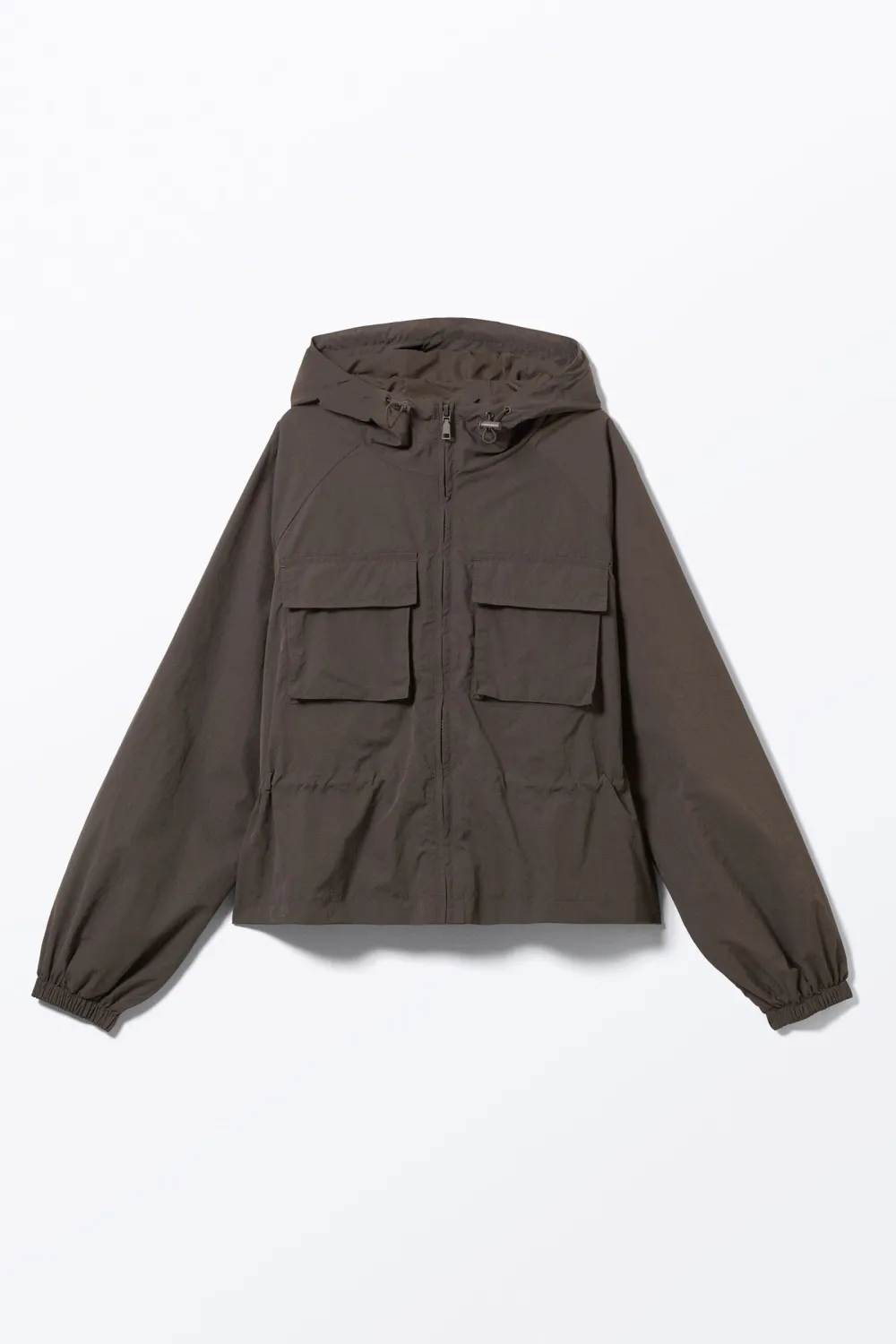 Zip Up Hooded Jacket