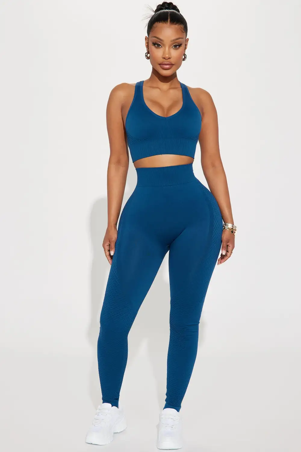 Wellness Seamless Sports Bra - Navy