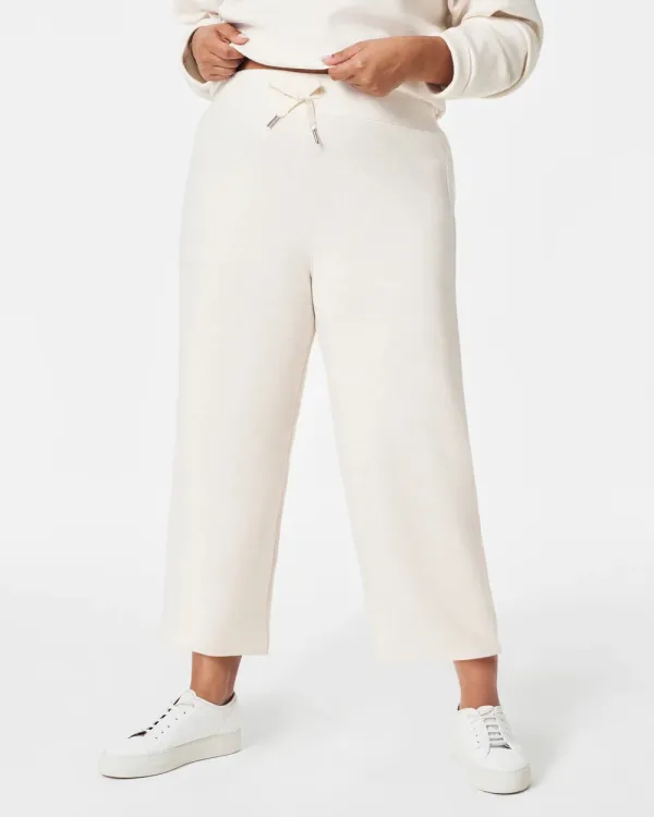 Loose Cropped Wide Leg Pant
