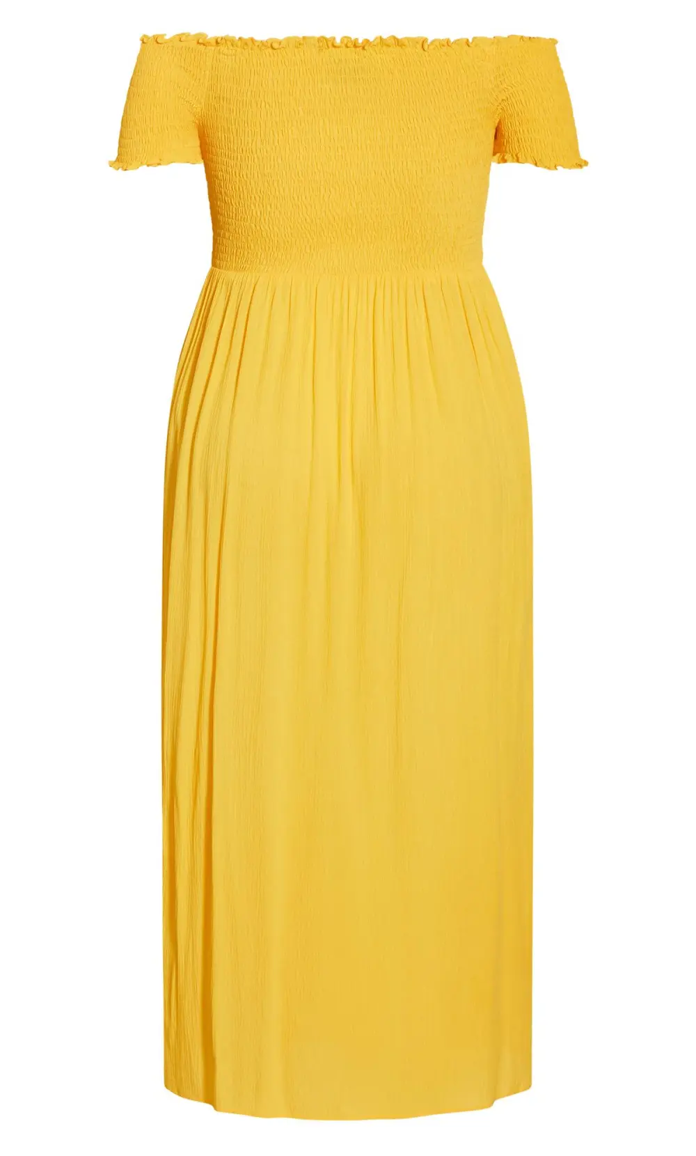 Evans Yellow Summer Passion Maxi Dress