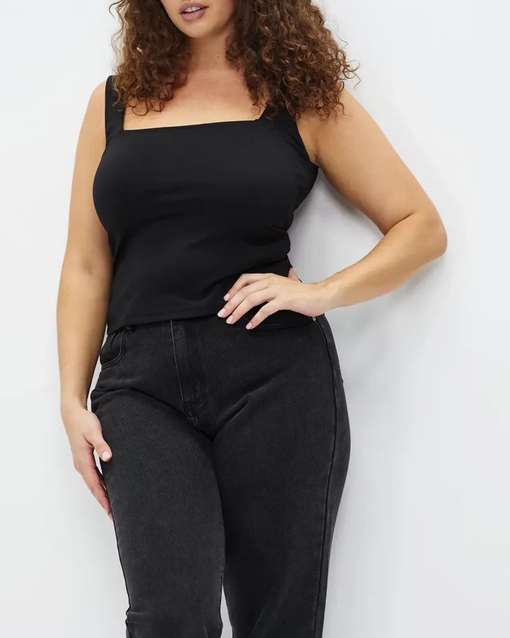 Square Neck Tank Top