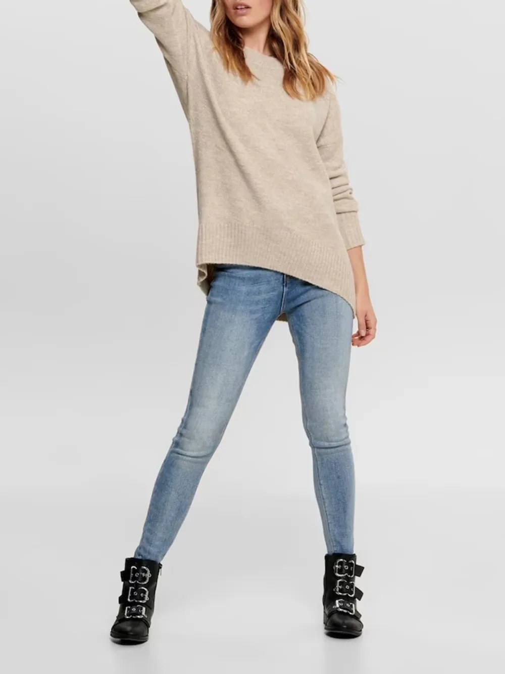 Plain Colored Cotton Sweaters