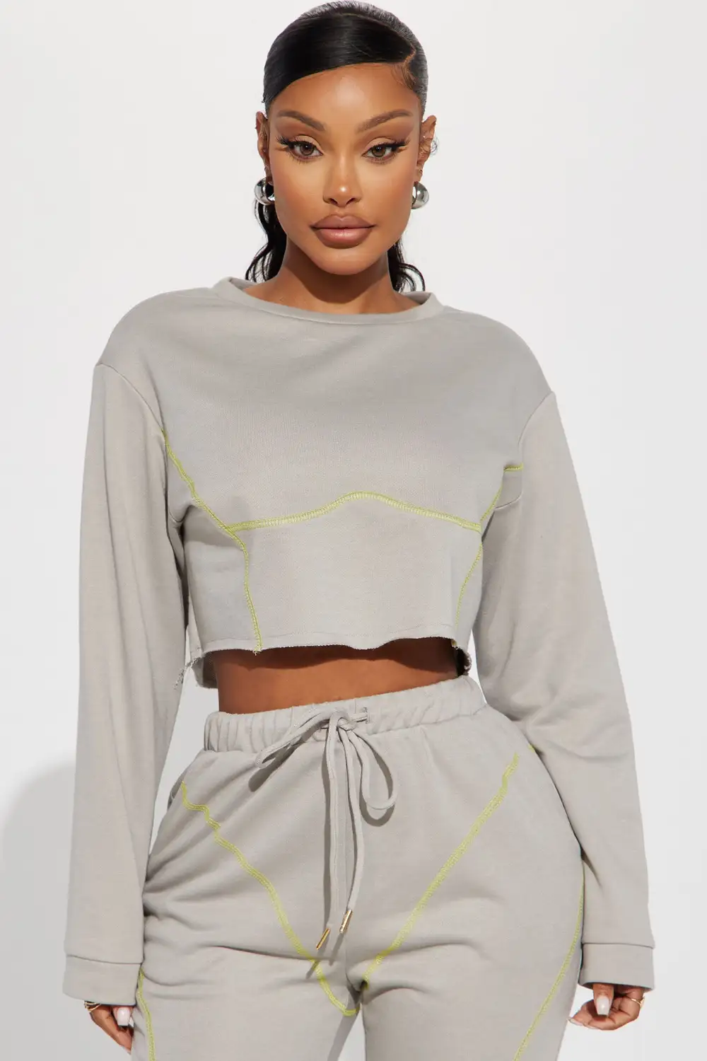 Savanah Lounge Sweatshirt - Grey