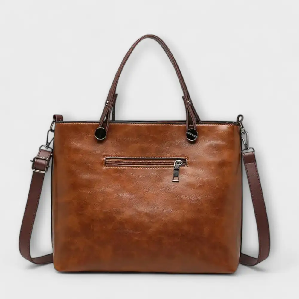 Textured Suede Handbag