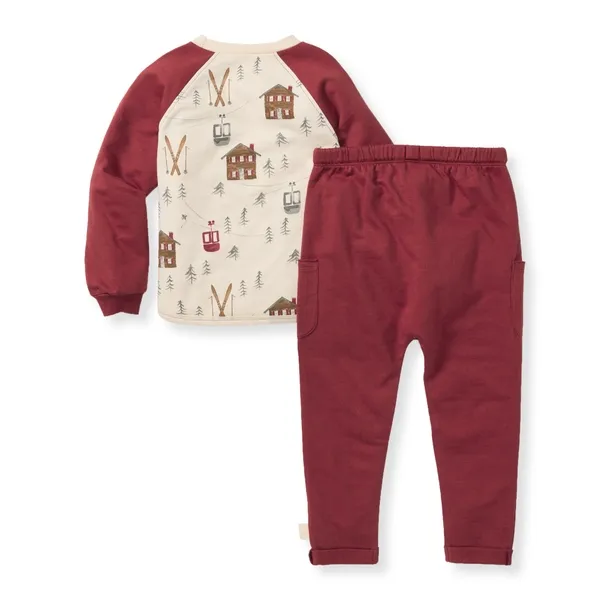 Holiday In The Alps Organic Cotton Set