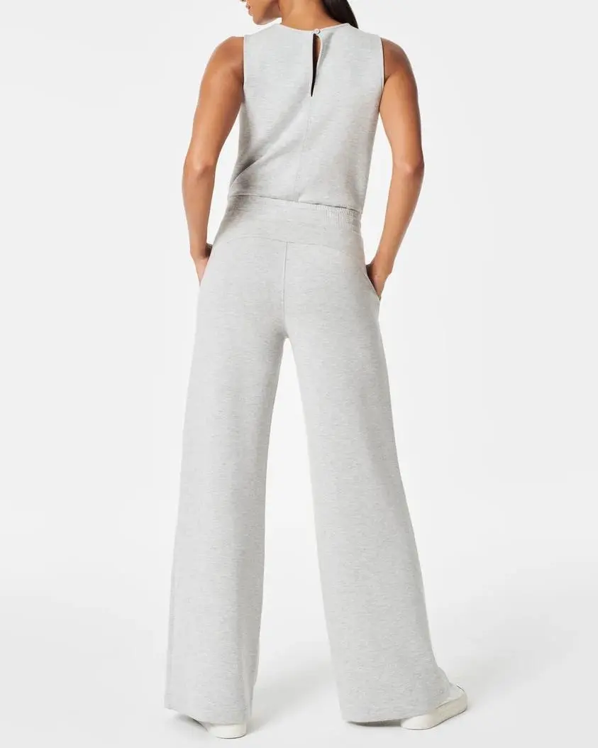 High Waist Sleeveless Jumpsuit