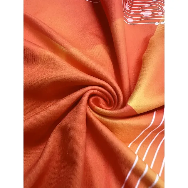 Women's Plus Size Shirt Blouse Tunic White Red Blue Graphic Floral Asymmetric Print Long Sleeve Streetwear Casual V Neck Regular Fit Floral Spring Fall